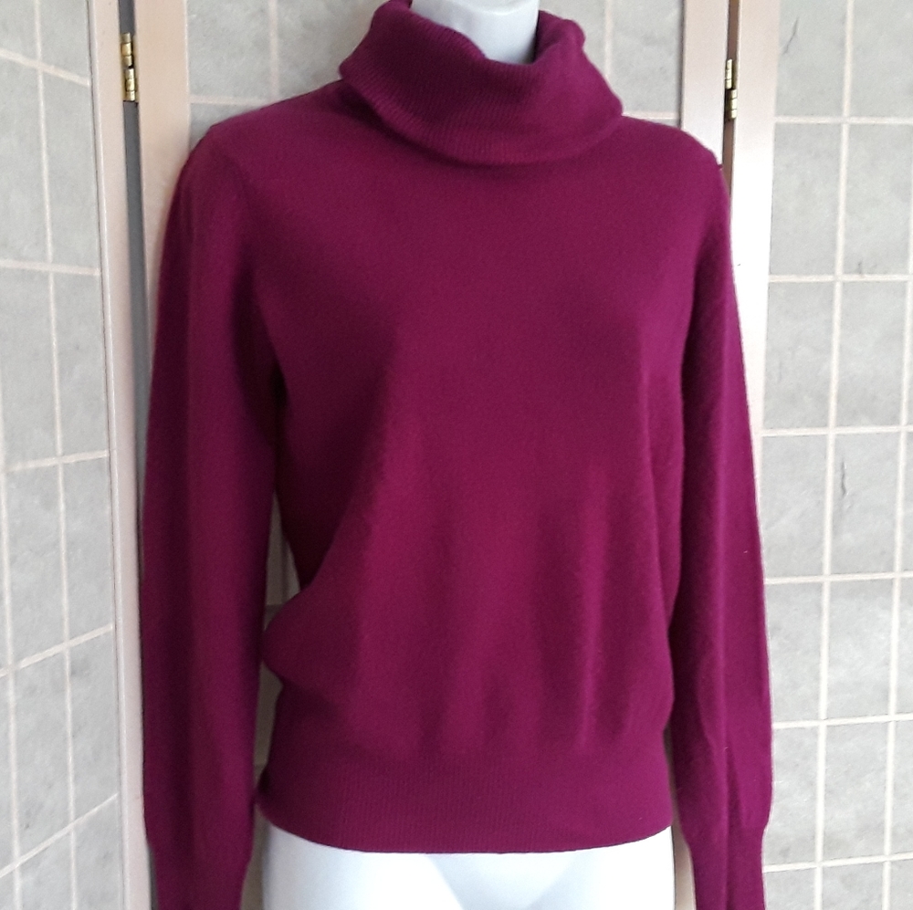 Vintage Turtleneck Sweater by JH Collectibles sz S